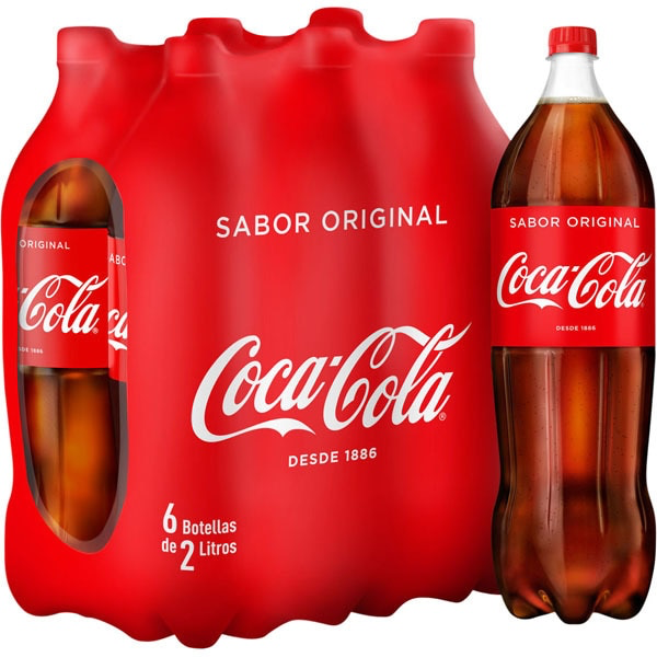 Coca Cola 2l pack 6 un