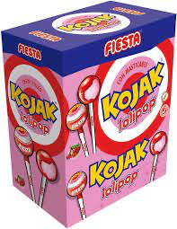 Kojak relleno de lolipop 100un