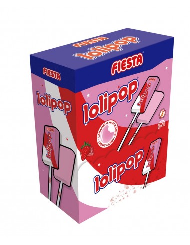 Lolipop de fresa 20un