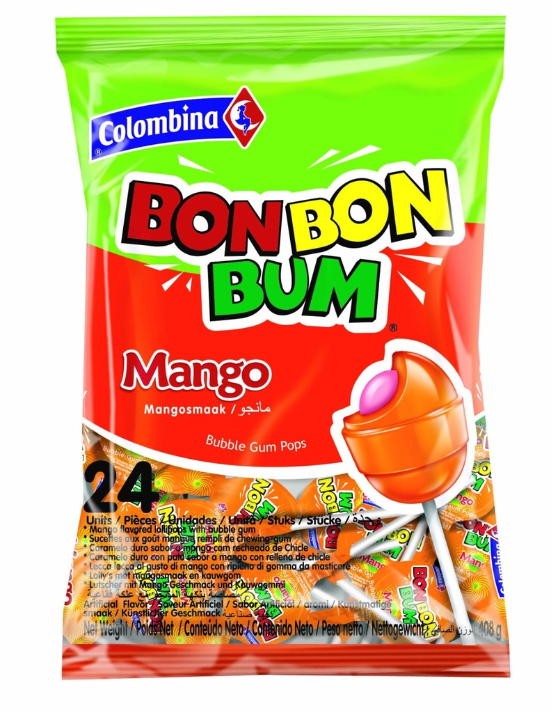 Bon bon bum mango 24un