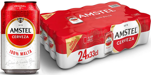 Cerveza Amstel 33cl 24un