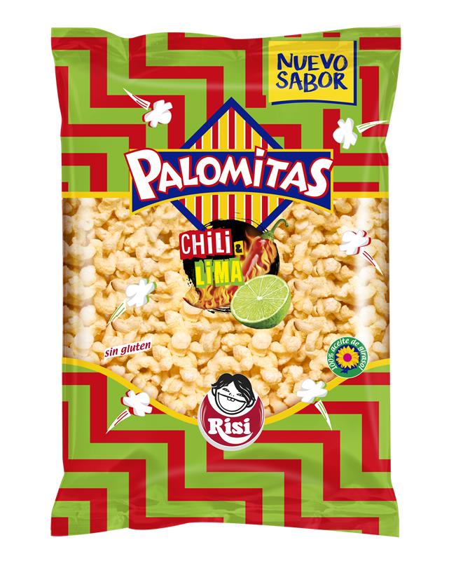 PALOMITAS CHILI LIMA 90 g x 8 u