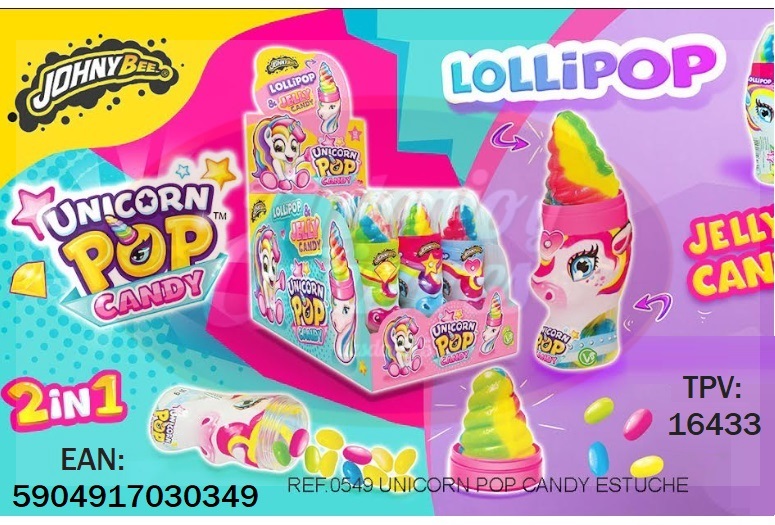 Unicornio pop 12un