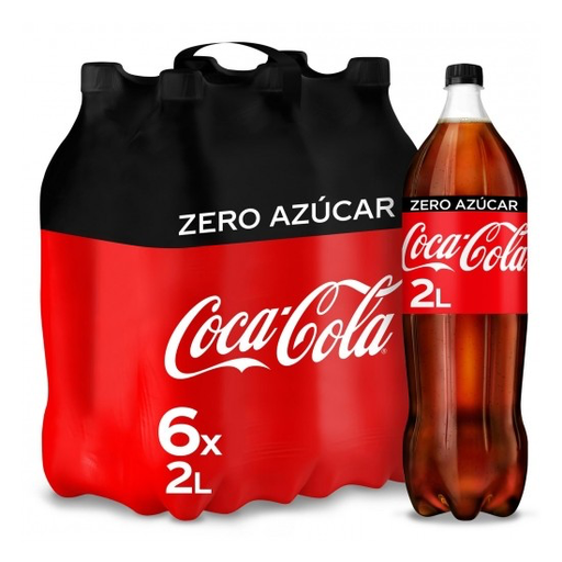 Coca Cola Zero 2l pack 6un