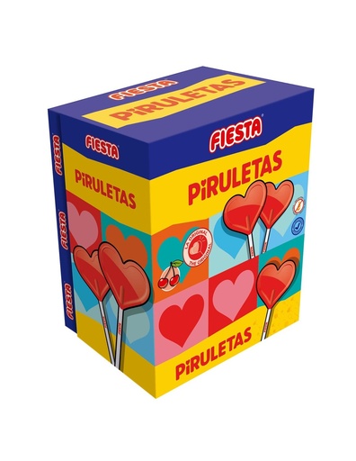 Piruleta cereza 80un