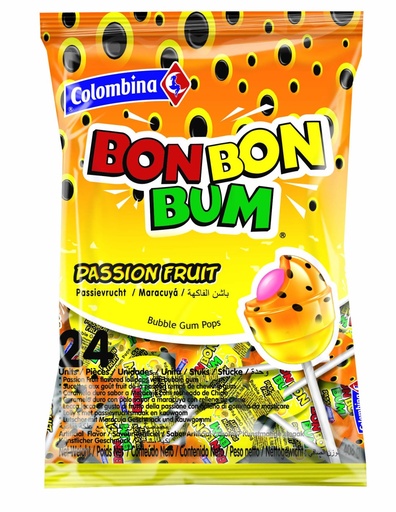 Bon bon bum fruta de la pasión 24un