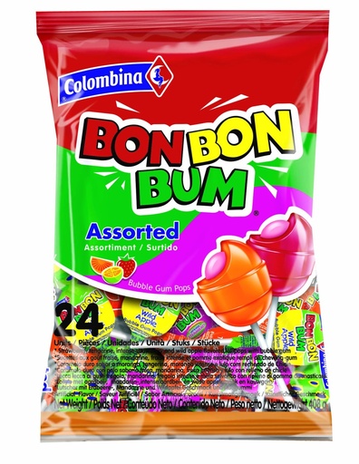 Bon bon bum Assorted  24un