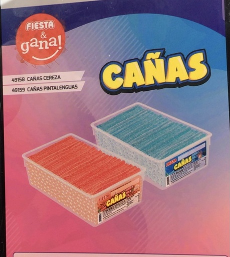 [regaliz] CAÑAS CEREZA 240un